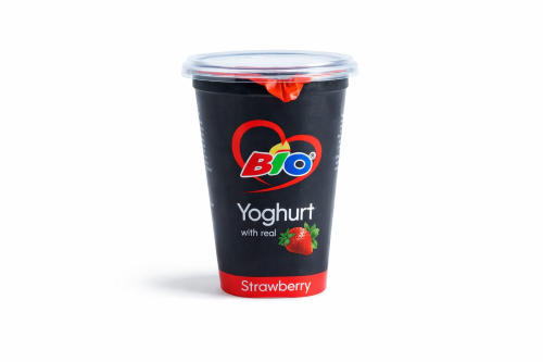Bio Strawberry Yoghurt 450Ml